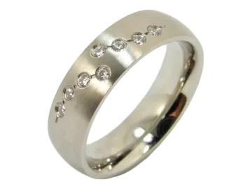 Modell Josephine - 1 Ring aus Edelstahl