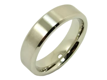 Model Patrick - single ring made of stainless steel