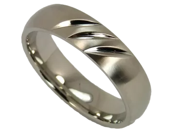 Model Anna - 1 couple ring made of stainless steel