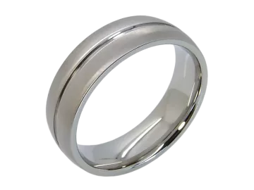 Modell Cedric - 1 Ring aus Edelstahl