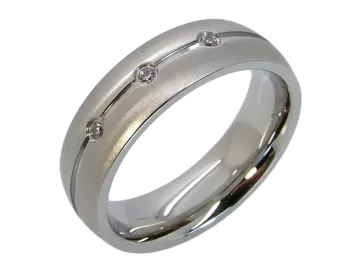 Model Cedric - 1 ring stainless steel