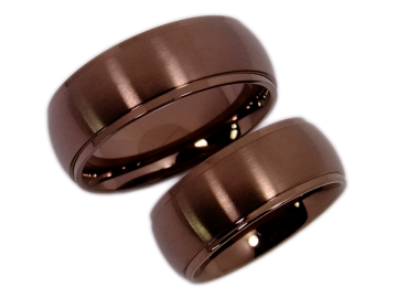 Modell Felicity - 2 Ringe aus Edelstahl