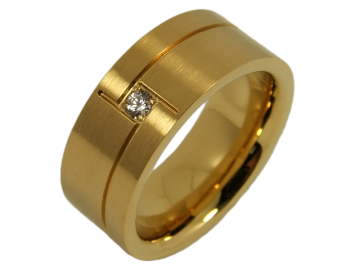 Modell Christine - 1 Ring aus Edelstahl
