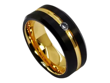 Modell Shasa - 1 Ring aus Wolfram