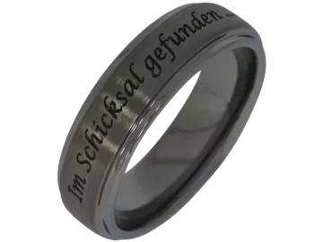 Modell George - 1 Ring aus Wolfram