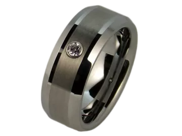 Model Susannah - 1 single tungsten ring