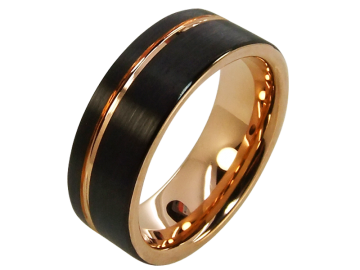 Model Grace - ring pair made of tungsten