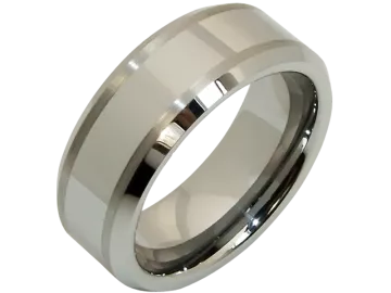 Modell Eros - 1 Ring aus Wolfram