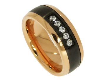 Modell Yvette - 1 Ring aus Wolfram