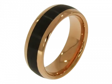 Modell Yvette - 2 Trauringe aus Wolfram