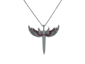 Kette mit Anhänger Phönix 925er Silber