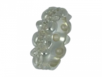 Totenkopfring 10-Skull 925er Silber