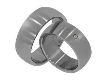 Model David - 2 rings stainless steel