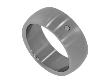 Modell David - 1 Ring aus Edelstahl