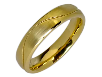 Model Elizabeth - 2 rings stainless steel