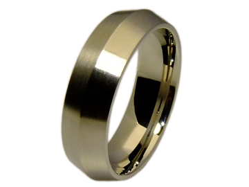 Modell Barbra - 1 Ring aus Edelstahl