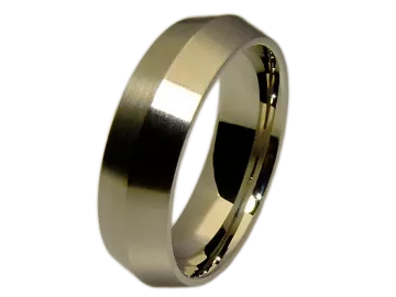 Modell Barbra - 1 Ring aus Edelstahl