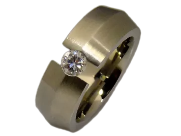 Model Barbra - 1 stainless steel ring