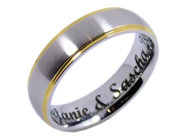 Modell Juliette - 1 Ring aus Edelstahl