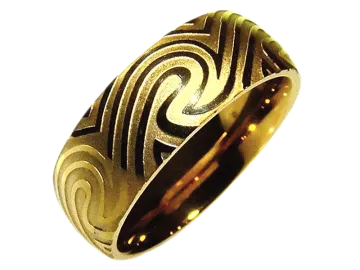 Modell Derek - 1 Ring aus Edelstahl