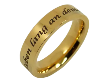 Modell Vanessa - 1 Ring aus Edelstahl