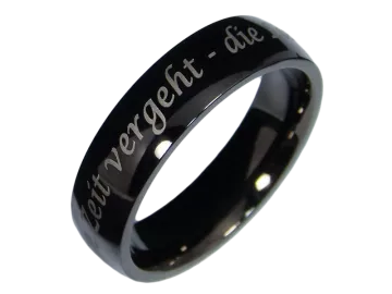 Modell Theresa - 1 Ring aus Edelstahl