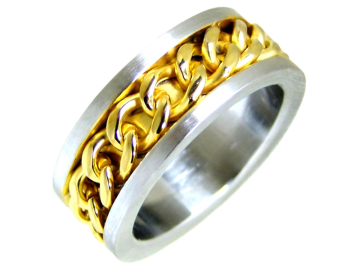 Modell Michael - 1 Ring aus Edelstahl