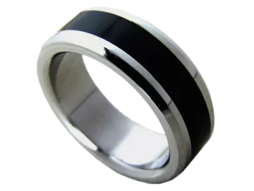 Model Bonnie - 2 rings stainless steel