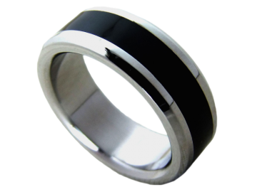 Modell Bonnie -  1 Ring aus Edelstahl