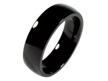 Model Damon - 1 black ring stainless steel