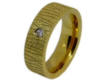 Modell Isabelle - 1 Ring aus Edelstahl