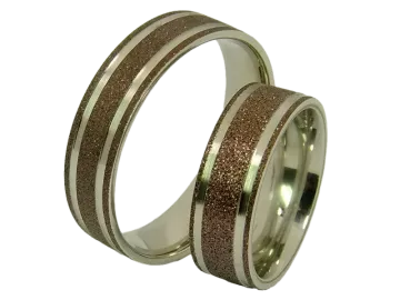 Model Freya - 2 rings stainless steel