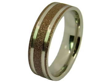Modell Freya - 2 Ringe aus Edelstahl