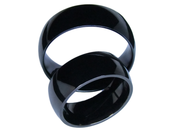 Modell Bella - 2 Ringe aus Edelstahl