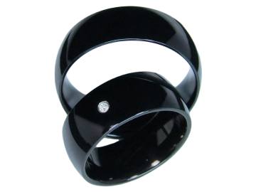 Modell Bella - 2 Ringe aus Edelstahl