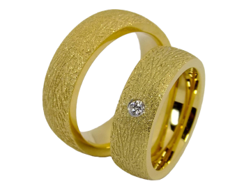 Modell Pascal - 2 Ringe aus Edelstahl
