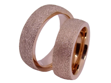 Modell Henry - 2 Ringe aus Edelstahl