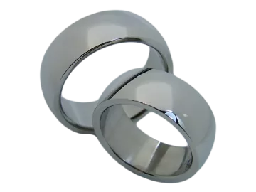 Model Hugo - 2 rings stainless steel