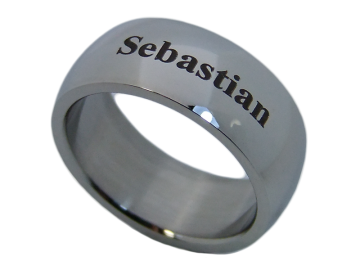 Modell Ursel - 1 Ring aus Edelstahl