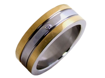 Modell Reese - 1 Ring aus Edelstahl
