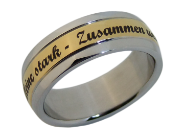 Modell Karl - 1 Ring aus Edelstahl