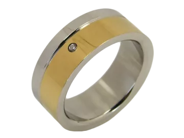 Model Marie - single ring stainless steel