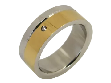 Modell Marie - 1 Ring aus Edelstahl