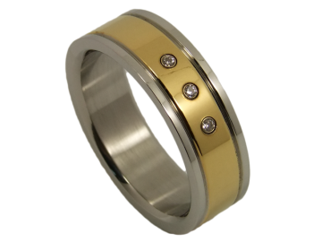 Modell Mathis - 1 Ring aus Edelstahl