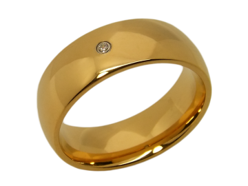 Modell Brooke - 1 Ring aus Edelstahl