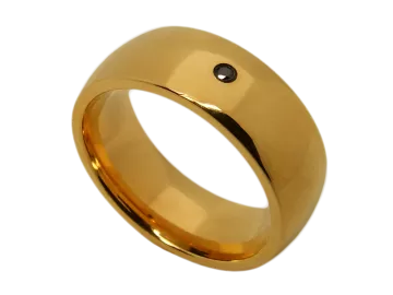 Modell Brooke - 2 Ringe aus Edelstahl