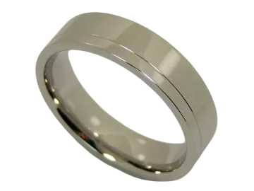 Modell Angelina - 2 Ringe aus Edelstahl
