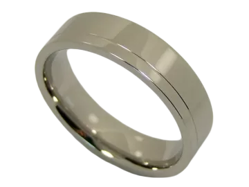 Model Angelina - single ring stainless steel