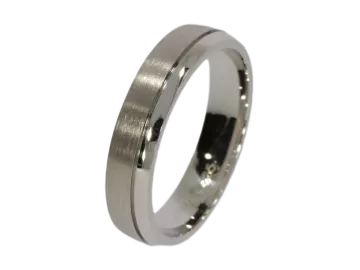 Modell Tassilo - 1 schmaler Ring aus Silber