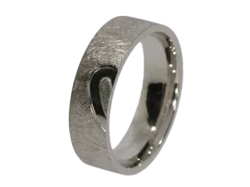 Model Elliot - 2 wedding rings made of 925 silver